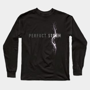 Perfuct Lightning logo Long Sleeve T-Shirt